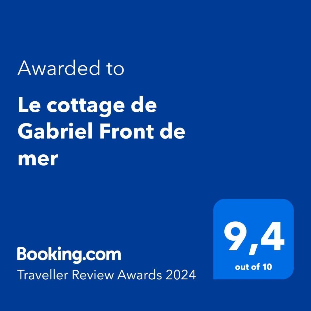 Le Cottage De Gabriel Front De Mer Villers-sur-Mer Dış mekan fotoğraf